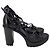 Sandali Vero Platform Michael Kors in pelle nera