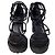 Sandali Vero Platform Michael Kors in pelle nera - vista 2