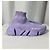 Baskets Balenciaga Speed 2.0 en polyester violet - vue 12