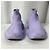 Baskets Balenciaga Speed 2.0 en polyester violet - vue 13