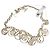 Collana Choker Chanel in Metallo Dorato D'oro