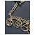 Collana Choker Chanel in Metallo Dorato D'oro - vista 3