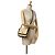 Saint Laurent Beige Medium Quilted Suede Monogram Solferino Crossbody - vista 10