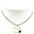 Collana Camelia Coco Mark di Chanel Argento Bianco - vista 5