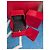 Cartier Amor Trinity JUC Anel de haste fina Caixa interna e externa Sacola de papel Vermelho - vista 3