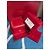Cartier Amor Trinity JUC Anel de haste fina Caixa interna e externa Sacola de papel Vermelho - vista 5