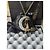 Chanel Raro CC 08P CoCo na Lua GHW Colar Logo de Cristal Caixa etiqueta Dourado - vista 16