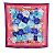 Garden Hermès Carré 90 ROSERAIE Sciarpa Giardino delle Rose Rosso Multicolore