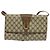 Borsa a Spalla GUCCI GG Supreme PVC Beige Oro 118 02 050 Auth BA1491 D'oro - vista 13