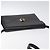 Borsa a spalla Salvatore Ferragamo in pelle nera e oro Auth BA1085 Nero D'oro - vista 6