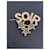 Yves Saint Laurent - broche 'Noche' Gold hardware  - vista 2