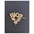 Yves Saint Laurent - broche 'Noche' Gold hardware  - vista 3