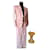 Yves Saint Laurent - ensemble tailleur veste pantalon blanc  - vue 1