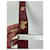 Céline Vintage Celine Leder Gürtel burgunderrot Bordeaux - Ansicht 4