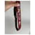 Céline Vintage Celine Leder Gürtel burgunderrot Bordeaux - Ansicht 6