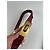 Céline Vintage Celine Leder Gürtel burgunderrot Bordeaux - Ansicht 8
