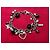 Bracciale DOLCE & GABBANA acciaio con perle cuore rosa argento - vista 8