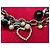 Bracciale DOLCE & GABBANA acciaio con perle cuore rosa argento - vista 9