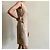 Kenzo Beige ärmelloses Wickelkleid Größe 36-38 - Ansicht 10