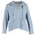 Proenza Schouler Hoodie aus blauer Wolle Hellblau