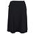 Max Mara knielange Rock aus schwarzem Polyester - Ansicht 3