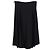 Falda midi plisada Alexander McQueen en poliéster negro - vista 2