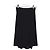 Falda midi plisada Alexander McQueen en poliéster negro - vista 4