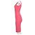 Michael Kors Sleeveless Midi Bodycon Dress in Pink Wool - view 7