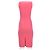 Michael Kors Sleeveless Midi Bodycon Dress in Pink Wool - view 8