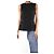 Marni Ärmelloses schwarzes Top mit Kontrastnähten - size UK 6