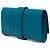 Clutch Medor 23 in Tadelakt Blu Hermès - vista 2