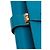 Clutch Medor 23 in Tadelakt Blu Hermès - vista 9