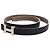 Cintura reversibile Constance H in Epsom e Swift nera di Hermès Taupe - vista 3