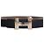 Cintura reversibile Constance H in Epsom e Swift nera di Hermès Taupe - vista 8