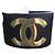 CHANEL cuff bracelet Black