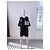 Chanel Fluffy Boucle Kleid 44 FR Paris / Salzburg Schwarz - Ansicht 2
