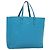 Borsa tote in pelle blu argento Auth bs24752 di BURBERRY