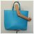 Borsa tote in pelle blu argento Auth bs24752 di BURBERRY - vista 22