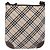 Borsa a spalla Burberry Nova Check Blue Label in tela beige Auth 119982 - vista 13