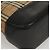 Autre Marque Bolsa de mão em lona bege com estampa Nova Check da Burberrys, dourada, autêntica BA1414 Dourado - vista 15