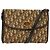 Borsa a spalla in tela Trotter Christian Dior marrone oro Auth 118537 D'oro