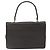 BALLY Bolsa de mão acolchoada de couro cinza dourado Auth BA1327 Marrom - vista 2