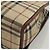 Bolsa de mão em canvas bege com estampa Nova Check da BURBERRY Auth 120347 - vista 16