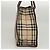 Bolsa de mão em canvas bege com estampa Nova Check da BURBERRY Auth 120347 - vista 4