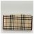 Bolsa de mão em canvas bege com estampa Nova Check da BURBERRY Auth 120347 - vista 6