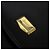 BALLY Borsa a Spalla in Pelle Nera e Oro Auth bs24565 Nero D'oro - vista 10