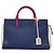 SAINT LAURENT Cabas Rive Gauche Borsa a mano in pelle blu GNR400413 Auth bs24669 - vista 13