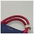 SAINT LAURENT Cabas Rive Gauche Borsa a mano in pelle blu GNR400413 Auth bs24669 - vista 14