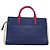 SAINT LAURENT Cabas Rive Gauche Borsa a mano in pelle blu GNR400413 Auth bs24669 - vista 2