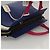 SAINT LAURENT Cabas Rive Gauche Borsa a mano in pelle blu GNR400413 Auth bs24669 - vista 7